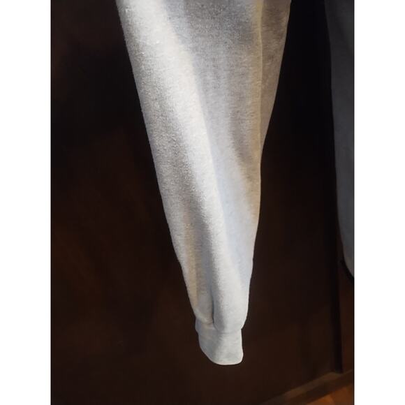 Vintage 90s Lands End Turtleneck Womens Small Heather Gray USA Minimalist Mom - Picture 2 of 4